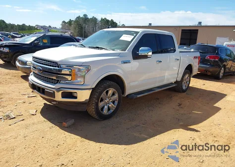 2020 Ford F-150 Lariat из США, поврежденный, VIN 1FTEW1E40LFA33460